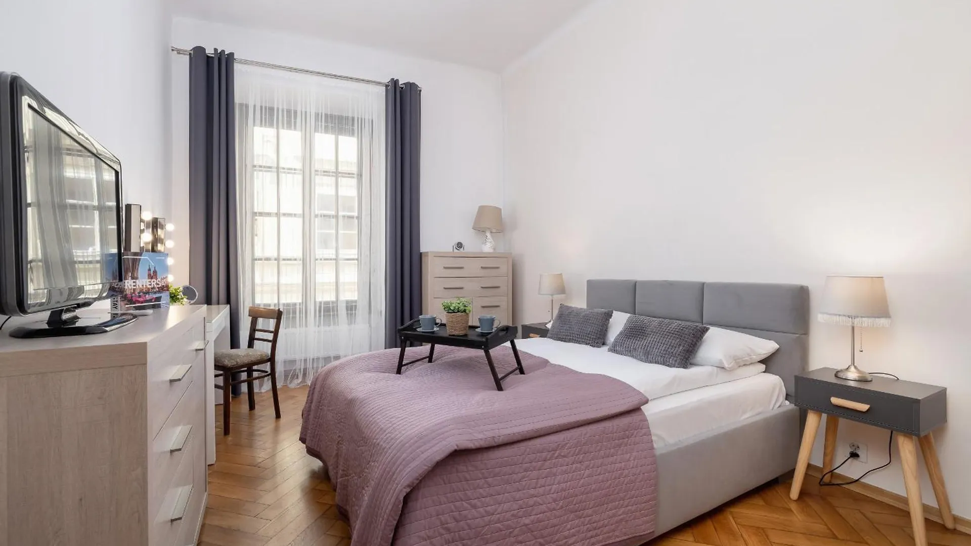 Spacious, 2 Bedrooms Apartment Cracow City Centre By Noclegi Renters Krakow Poland